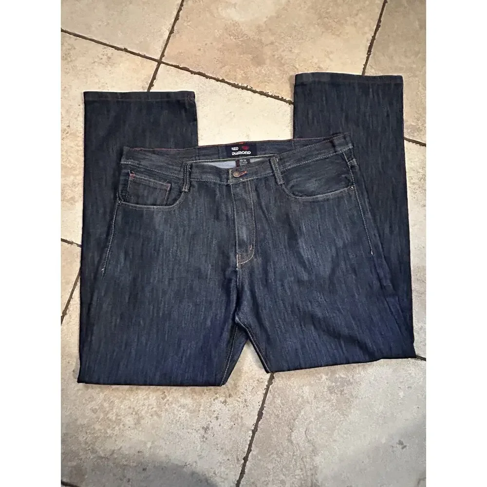 red‎ diamond jeans Men’s 40x32 Set Of 2 Embroidered Pockets